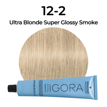 SCHWARZKOPF - IGORA ROYAL_Igora Royal Highlifts 12 - 2 Super Glossy Smoke_Cosmetic World